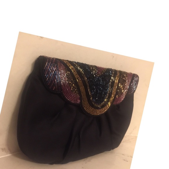 Lady Priscilla Vintage Beaded Evening Bag Mint♥️ - Picture 4 of 8